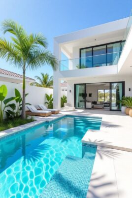 15 Inspiring Pool Tile Ideas For A Breathtaking Backyard Escape - Spesh View